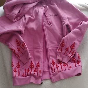 SOLD—-Nice heavy Burton hoodie xs
